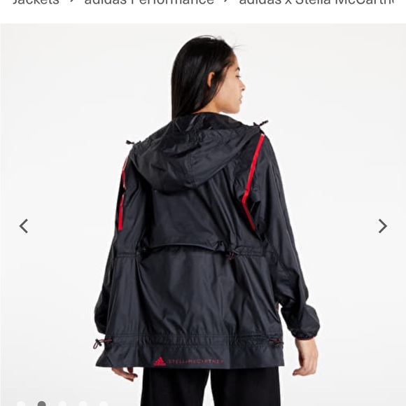 Adidas by Stella McCartney truepace windbreaker size medium - Picture 4 of 7
